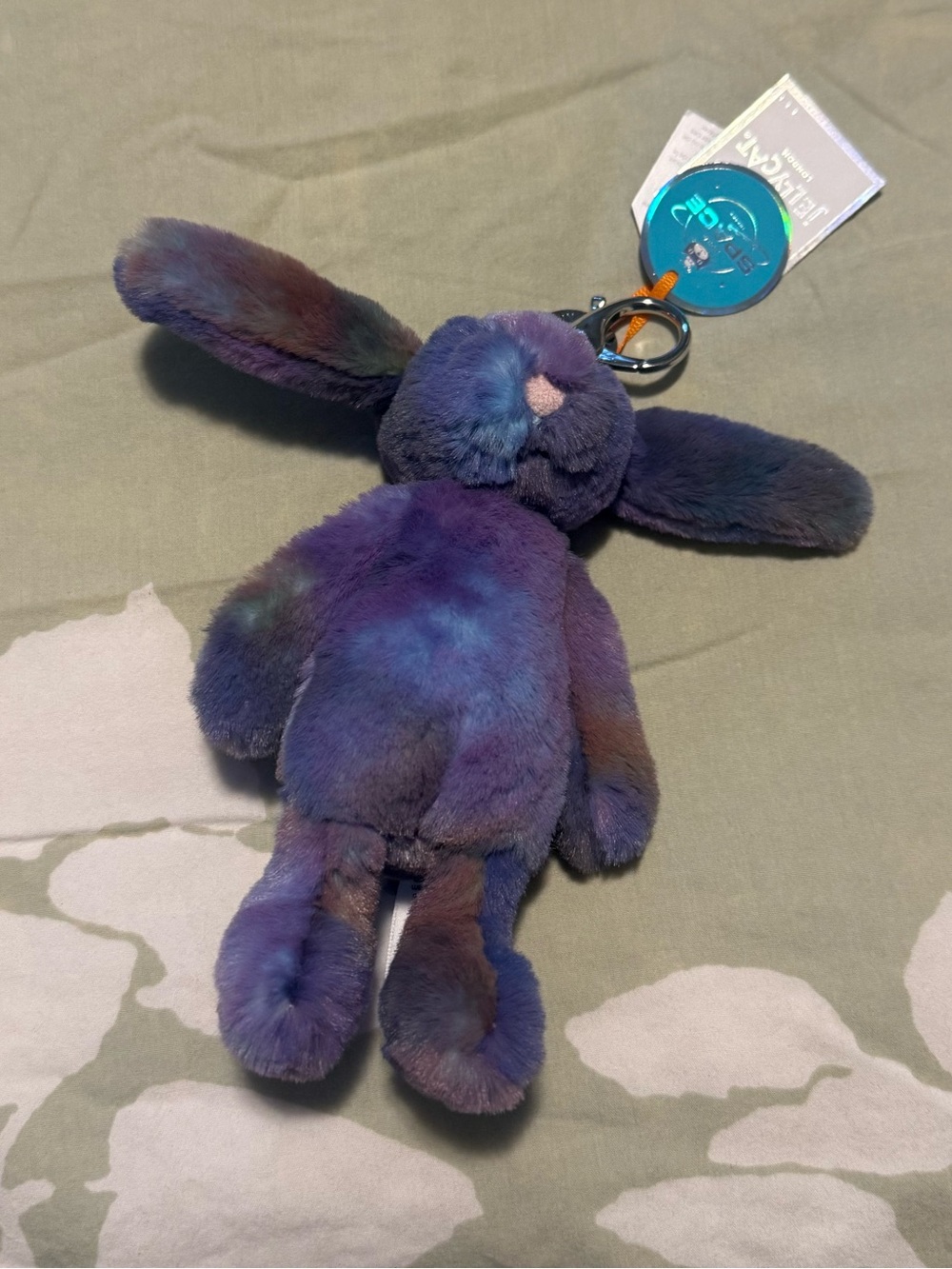 Jellycat Zodihop Plush Bunny Keychain